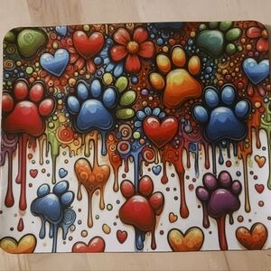 Pet Paws mouse pad